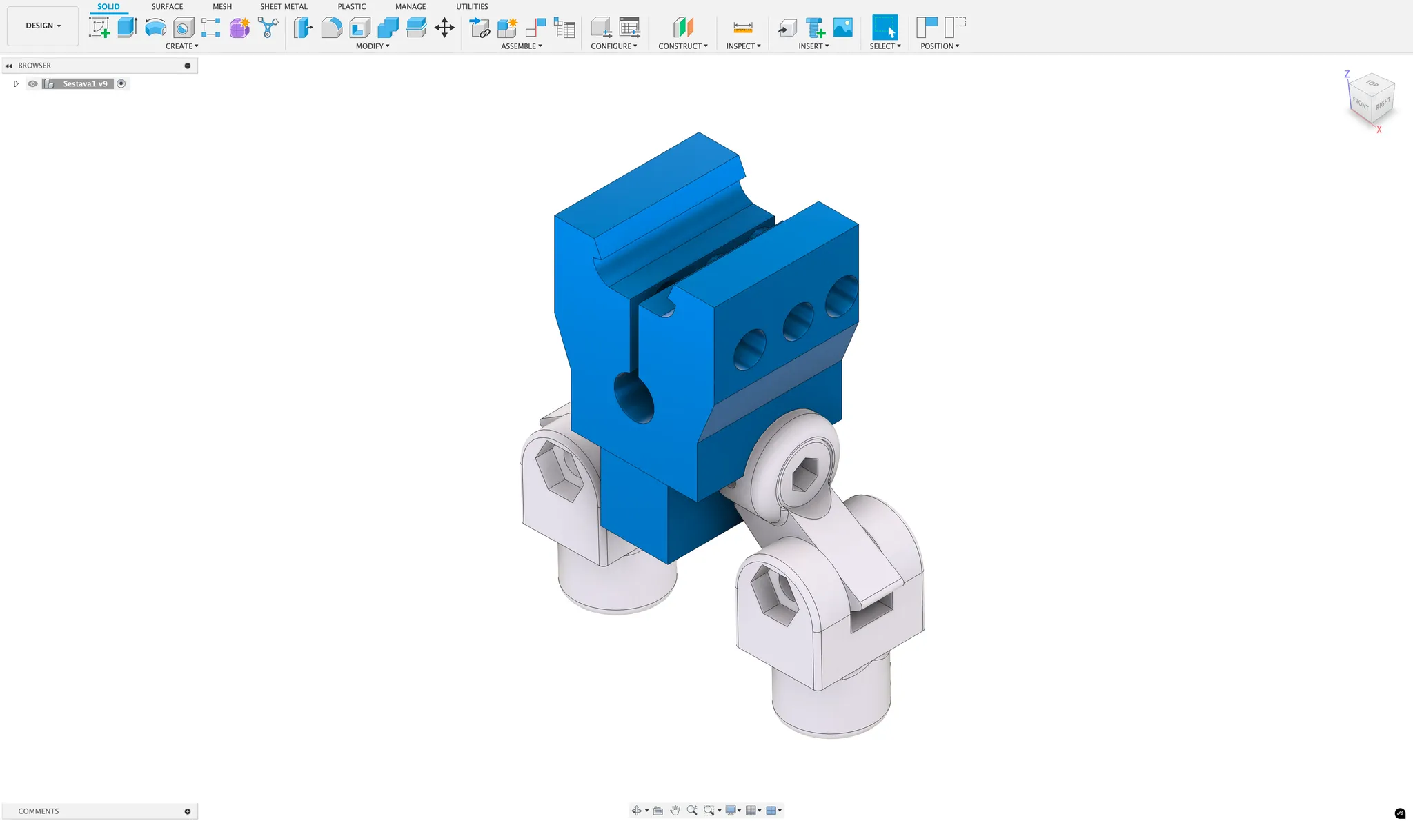 This enables quick and correct integration into the assembly. As the output is parametric, dimensions can easily be adjusted.
